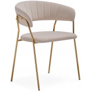 бежевый велюр (beige fabric 821-4)