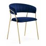 Kamelia 1 dark blue / gold