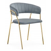 серый велюр (gray fabric 821-51)