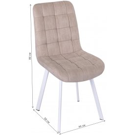 Стул на металлокаркасе Кремона