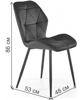 Стул на металлокаркасе K453