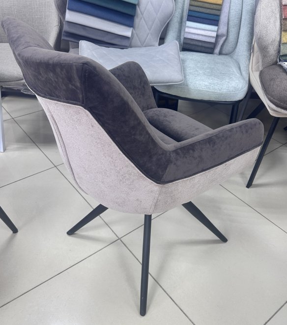 Стул на металлокаркасе Марк серый