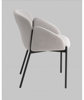 Стул на металлокаркасе Мелира