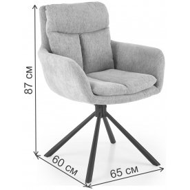 Стул на металлокаркасе K495