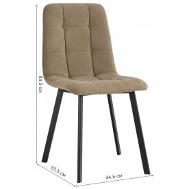 Стул на металлокаркасе Brunewold