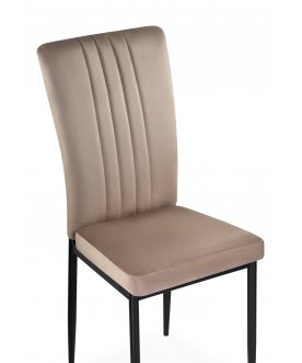 Стул на металлокаркасе Rek cappuccino / black