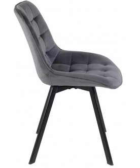 Стул на металлокаркасе Monti Velvet Bluvel 14