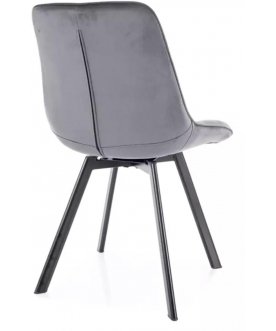 Стул на металлокаркасе Monti Velvet Bluvel 14