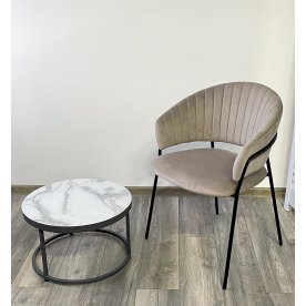 Стул на металлокаркасе Гемма