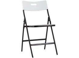 Стул на металлокаркасе Тобин белый