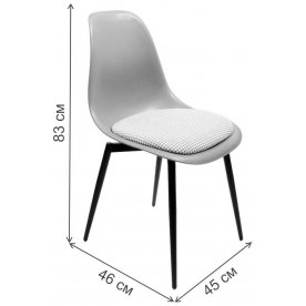 Стул на металлокаркасе Туссе