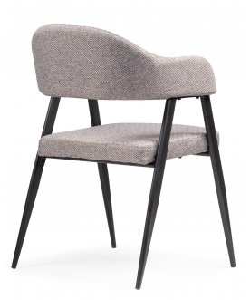 Стул-кресло Twin gray / black