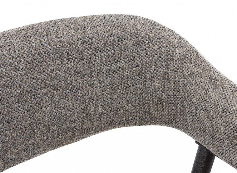 Стул на металлокаркасе Twin серый / черный