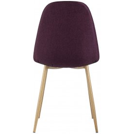Стул на металлокаркасе Валли фиолетовый