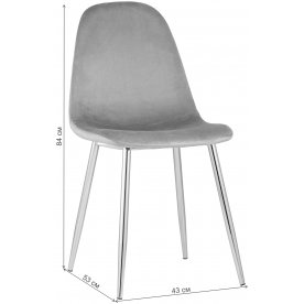 Стул на металлокаркасе Валли