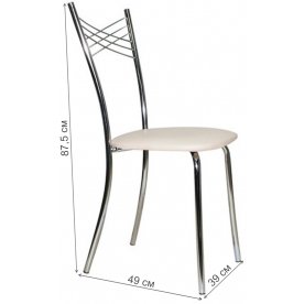 Стул на металлокаркасе Ванесса