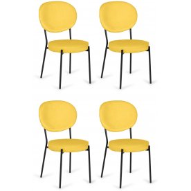 Стул на металлокаркасе Noemi набор из 4 шт.