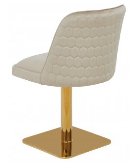 Дизайнерский стул Могур бежевый