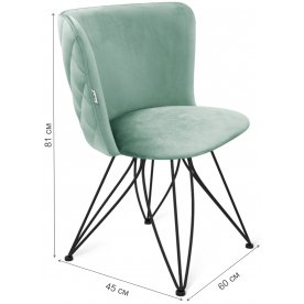 Стул на металлокаркасе Sheffilton SHT-ST36-3 / S113