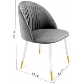 Стул на металлокаркасе SHT-ST35-1/S129