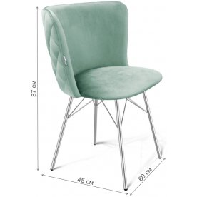 Стул на металлокаркасе SHT-ST36-3/S64