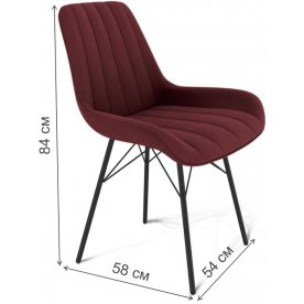 Стул на металлокаркасе SHT-ST37/S64