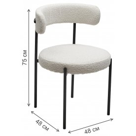 Стул на металлокаркасе Vela