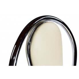 Стул Vimo кремовый / хром