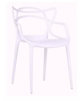 Пластиковый стул Masters белый