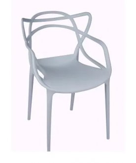Пластиковый стул Masters серый