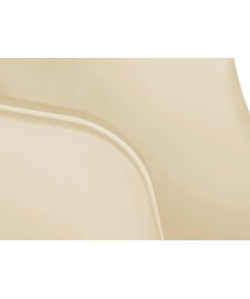 Стул-кресло SHT-ST31/S64 на металлическом каркасе бежевый / хром лак