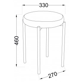 Табурет Т-02