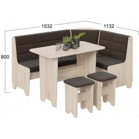 Кухонный уголок Техас Исполнение 2