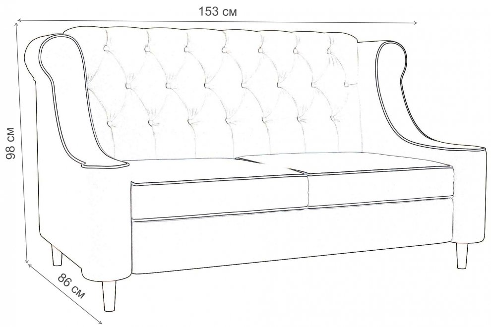 Кухонный диван Бронкс велюр серый