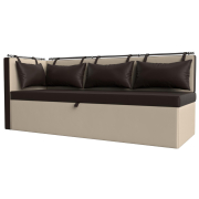 экокожа коричнево-бежевый