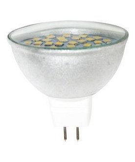  Лампа светодиодная LB-26 36LED (7W) 230V G5.3 2700K MR16 лампа светодиодная прозрачная