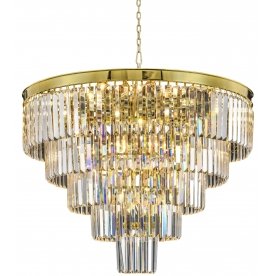Подвесная люстра Odeon L1943-19GD-CL