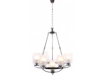 Подвесная люстра LDP 1220-7 CHR+WT