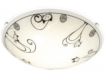 Настенно-потолочный светильник Cats 2070/BL