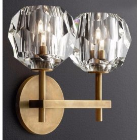 Настенный светильник Boule de cristalL2120-W2BR-CL