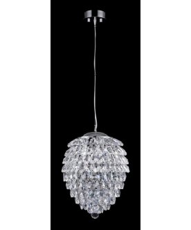 Подвесной светильник CHARME SP6 CHROME/TRANSPARENT
