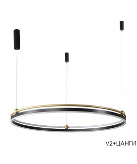 Подвесной светильник FERNANDO SP88W LED BLACK/GOLD