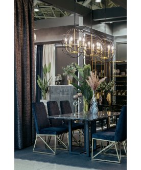 Светильник Сфера 91GH-2020-6 латунь / черный