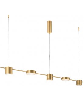 Подвесной светильник TRISTAN SP5 L1200 GOLD