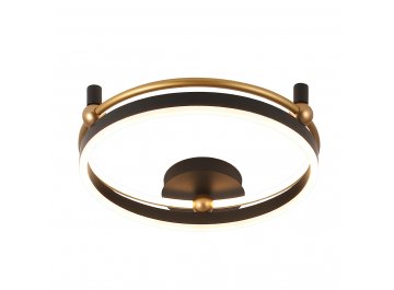 Потолочный светильник FERNANDO PL48W LED BLACK/GOLD