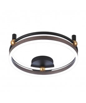 Потолочный светильник FERNANDO PL48W LED COFFEE/BLACK