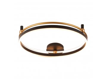 Потолочный светильник FERNANDO PL72W LED BLACK/GOLD