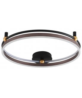 Потолочный светильник FERNANDO PL72W LED COFFEE/BLACK