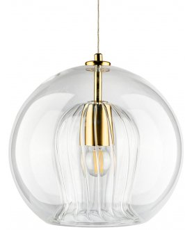 Светильник LUISA SP1 BRASS/TRANSPARENT