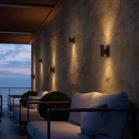 Уличный настенный светильник Landscape 370406